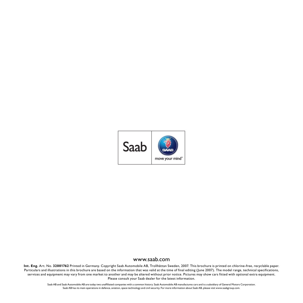 2008 SAAB 9-3 Convertible Brochure Page 3